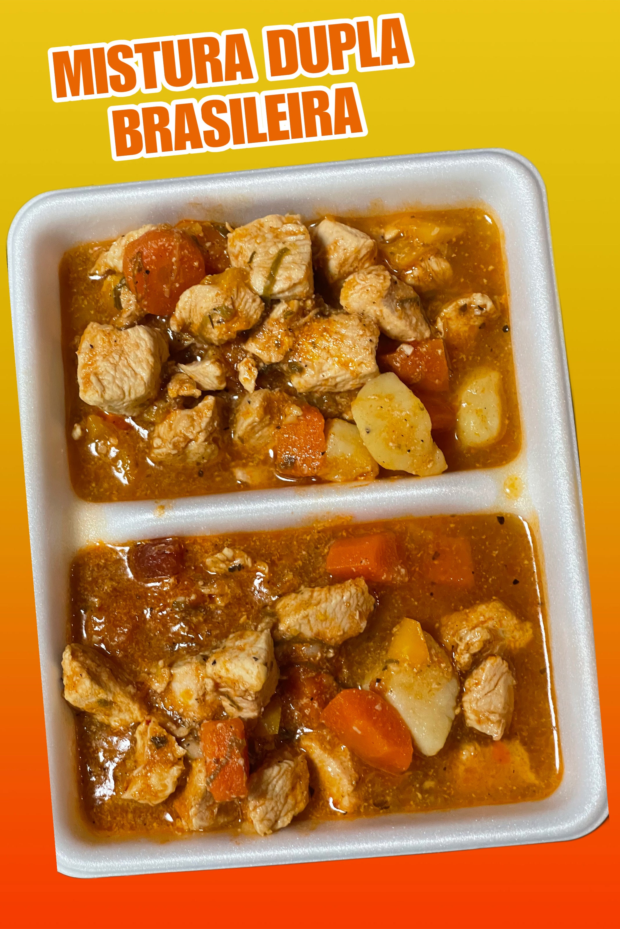 MISTURA DUPLA BRASILEIRA ( embalagem de isopor à vácuo )